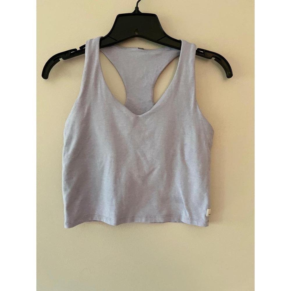 Viouri Halo Performance Crop 2.0 Tank Top Lavender XS